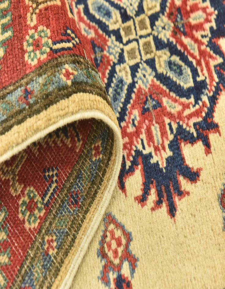 Detail image of  2' 9 x 9' 9  Hand Knotted Kazak Runner Rug