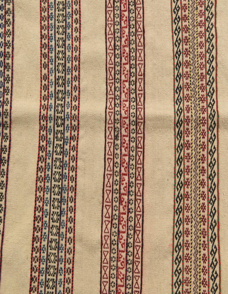 Detail image of  2' 5 x 8' 1  Hand Knotted Kilim Fars Persian Wool Runner Rug