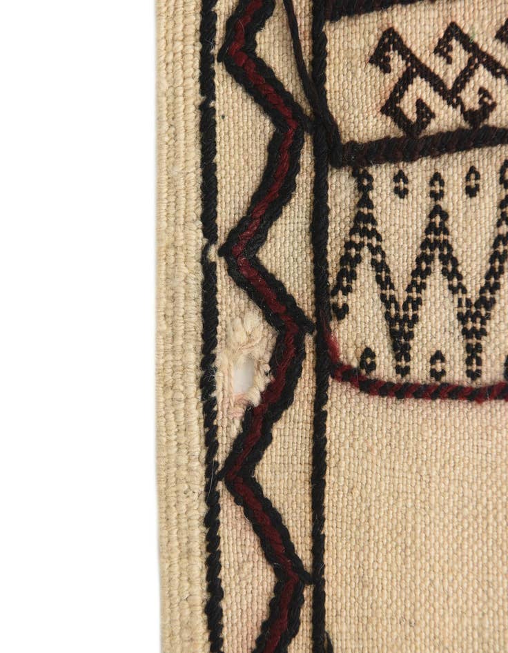 Detail image of  2' 3 x 6' 10  Hand Knotted Kilim Fars Persian Wool Runner Rug