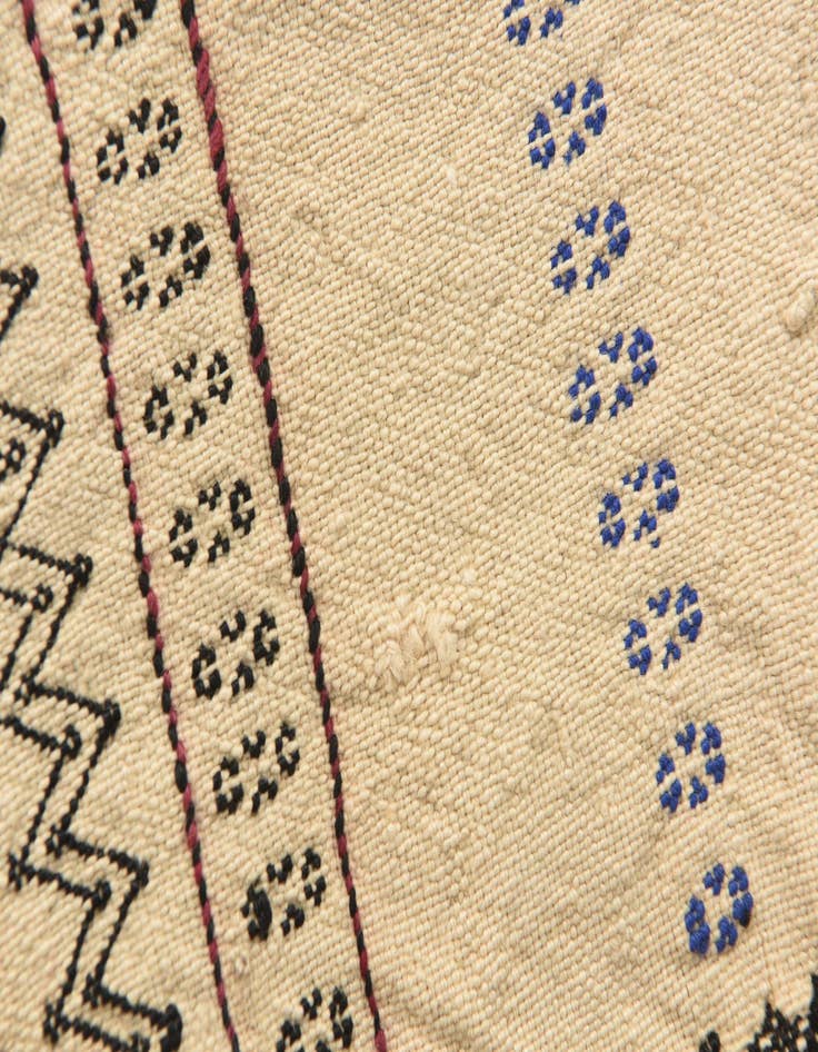 Detail image of  2' 5 x 6' 7  Hand Knotted Kilim Fars Persian Wool Runner Rug