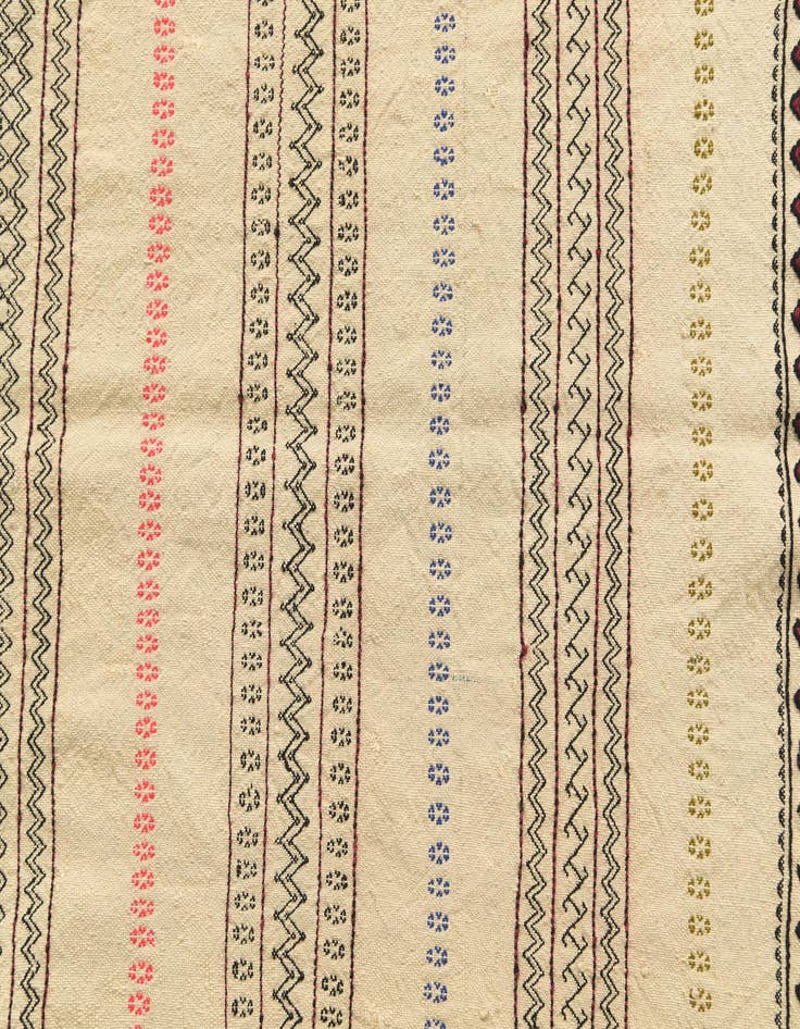 Detail image of  2' 5 x 6' 7  Hand Knotted Kilim Fars Persian Wool Runner Rug