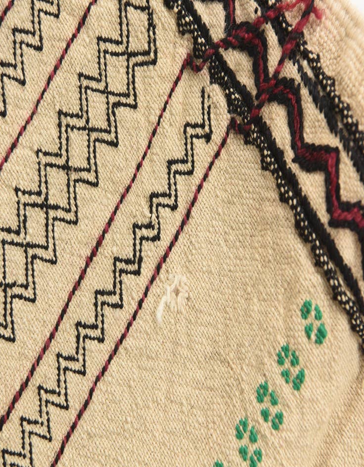 Detail image of  2' 5 x 6' 7  Hand Knotted Kilim Fars Persian Wool Runner Rug