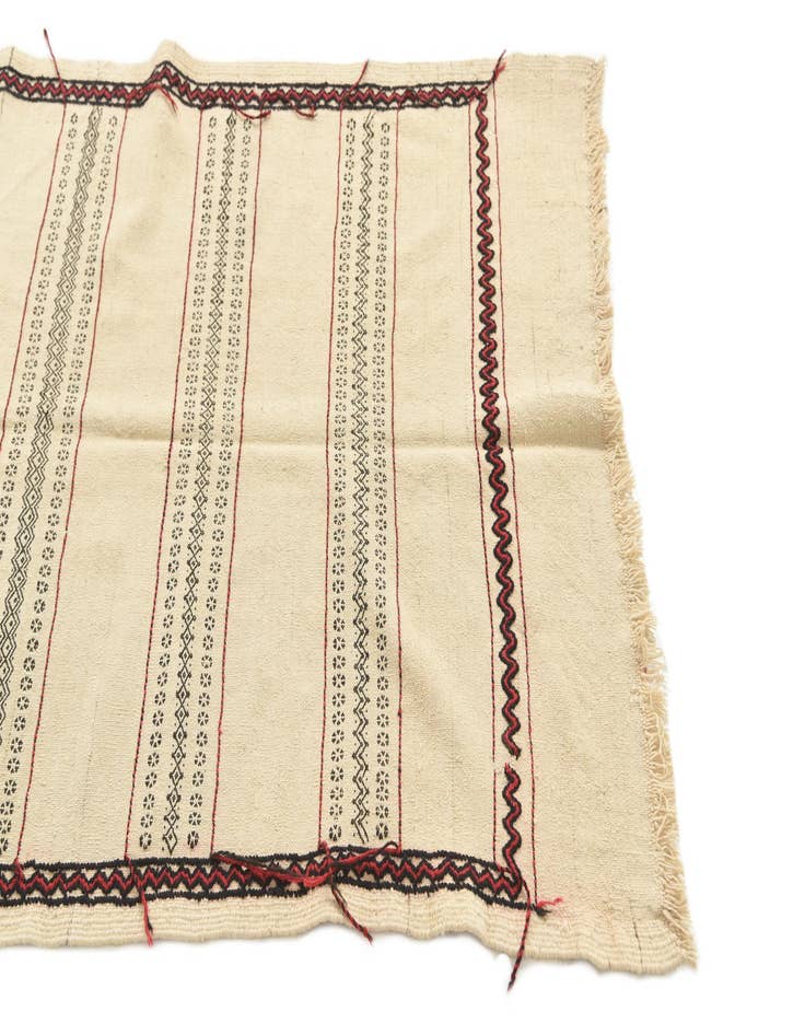 Detail image of  2' 9 x 7' 6  Hand Knotted Kilim Fars Persian Wool Runner Rug