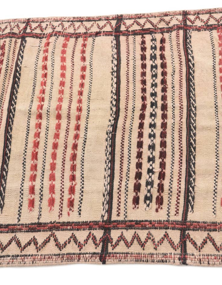 Detail image of  2' 4 x 9' 6  Hand Knotted Kilim Fars Persian Wool Runner Rug