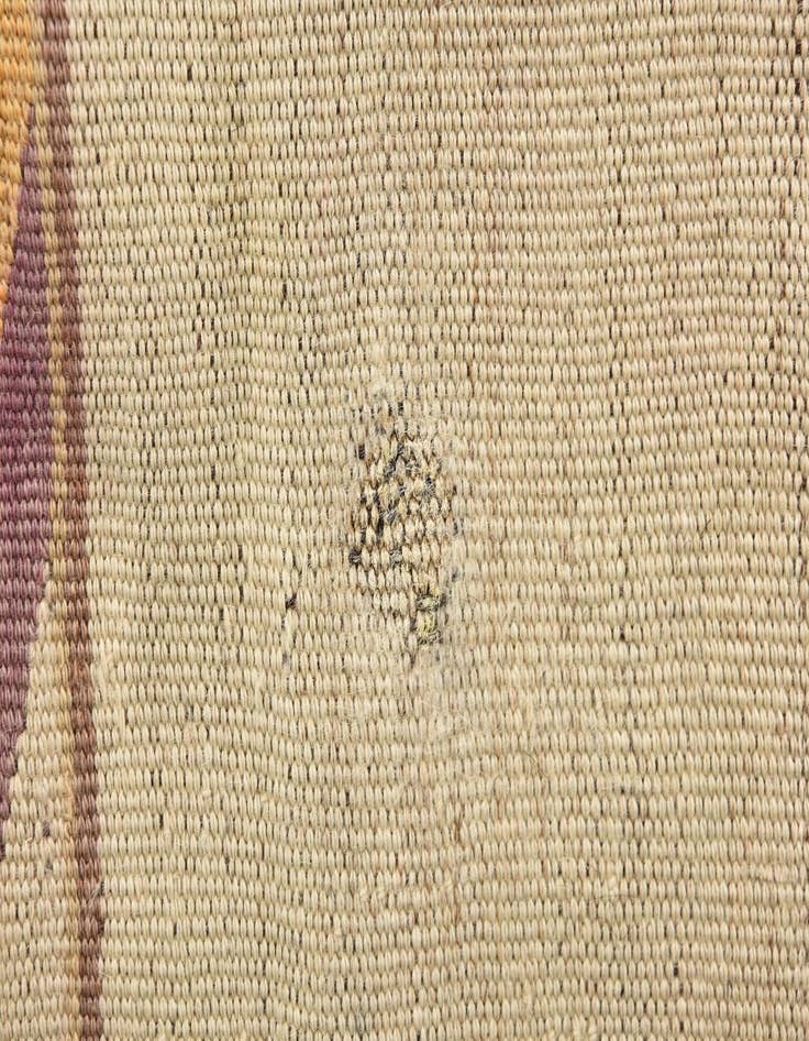 Detail image of  4' 10 x 14'  Hand Woven Kilim Fars Wool Runner Rug