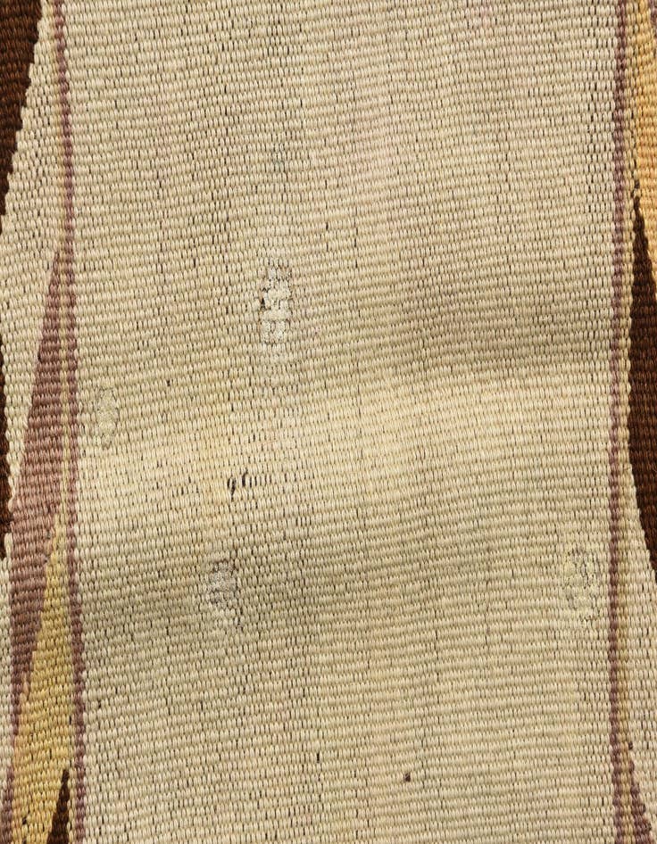 Detail image of  4' 10 x 14'  Hand Woven Kilim Fars Wool Runner Rug