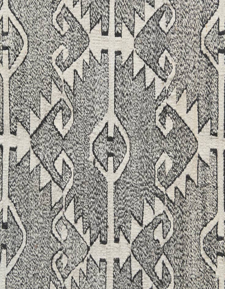 Detail image of  2' 6 x 9' 4  Hand Woven Kilim Modern Wool Runner Rug