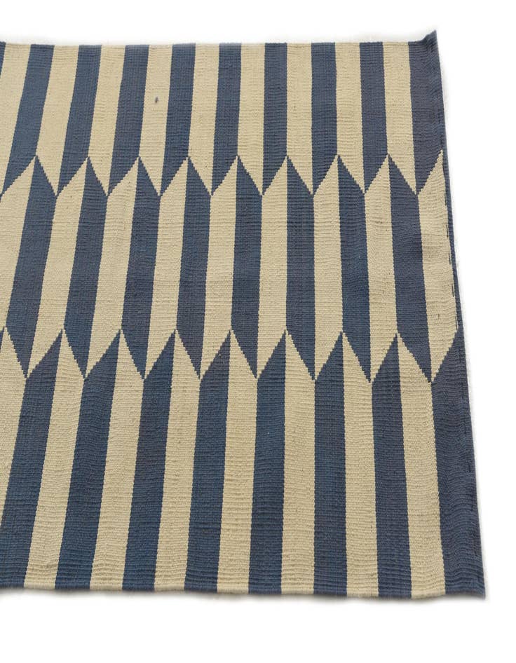 Detail image of  2' 9 x 9' 6  Hand Woven Kilim Modern Wool Runner Rug