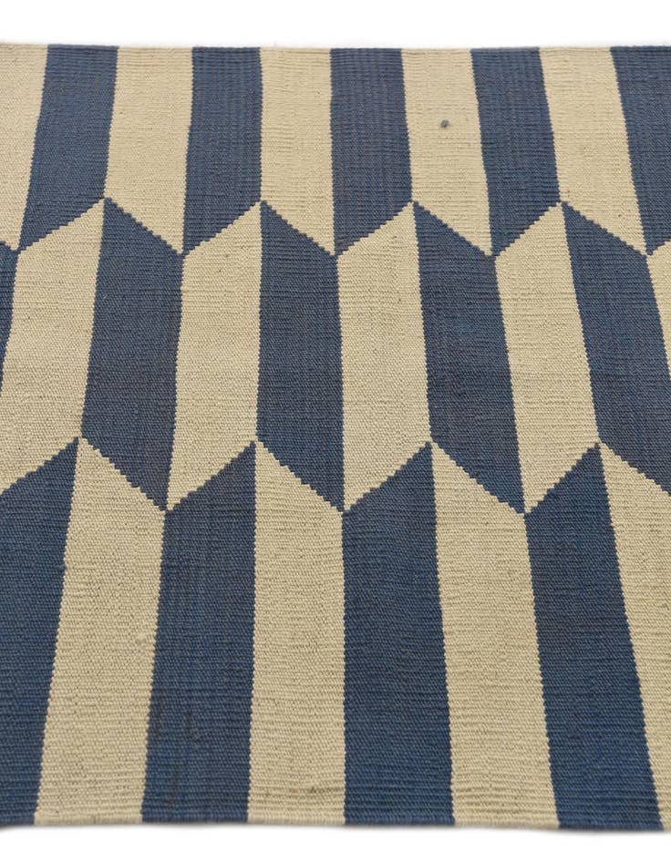 Detail image of  2' 9 x 9' 6  Hand Woven Kilim Modern Wool Runner Rug