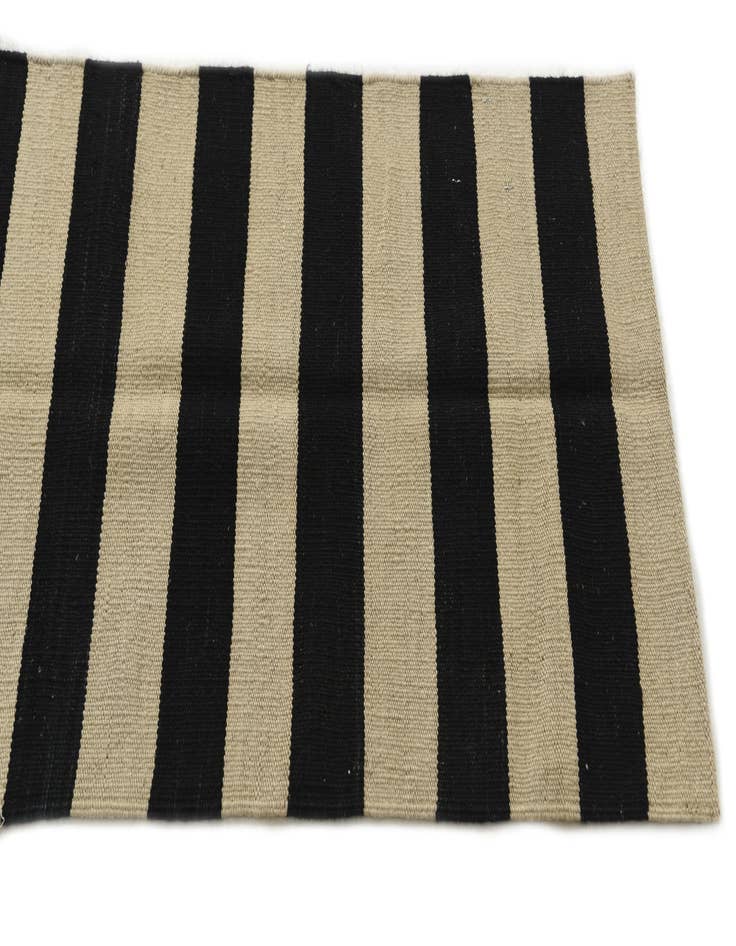 Detail image of  1' 9 x 14' 5  Hand Woven Kilim Modern Wool Runner Rug