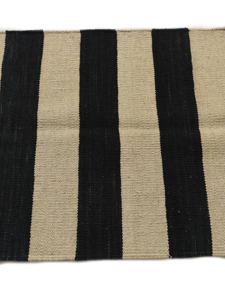 Detail image of  1' 9 x 14' 5  Hand Woven Kilim Modern Wool Runner Rug