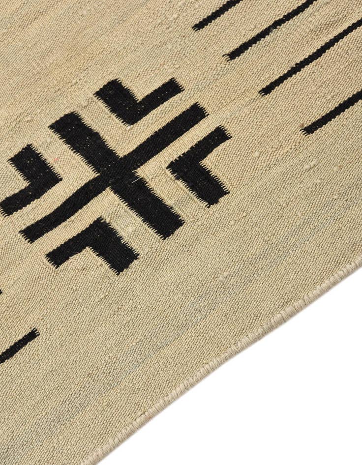 Detail image of  2' 3 x 7' 5  Hand Woven Kilim Modern Wool Runner Rug