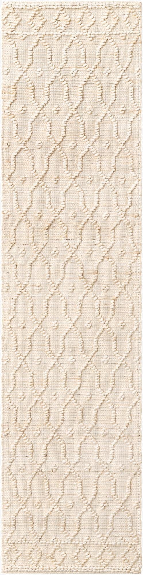  2' x 8'  Hand Woven Larsa Jute Runner Rug