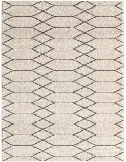 Detail image of  2' x 10' Lattice Frieze Runner Rug