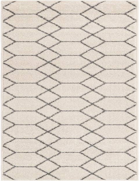 Detail image of  2' x 8' 8 Lattice Frieze Runner Rug
