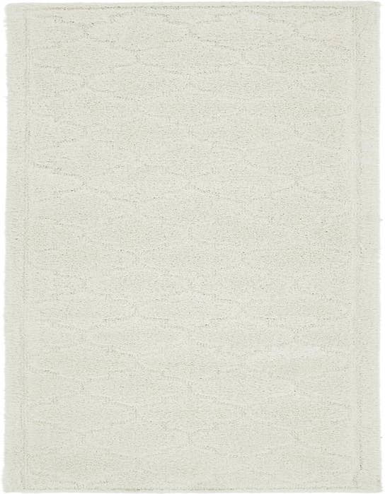 Detail image of  2' 7 x 10' Lattice Shag Runner Rug