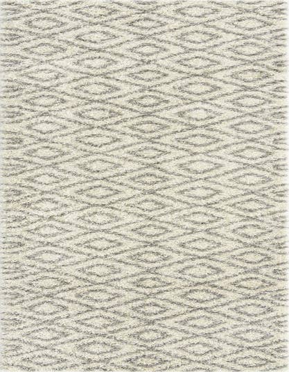 Detail image of  3' 3 x 16' 5 Lattice Shag Runner Rug