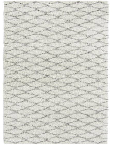 Detail image of  3' 3 x 16' 5 Lattice Shag Runner Rug