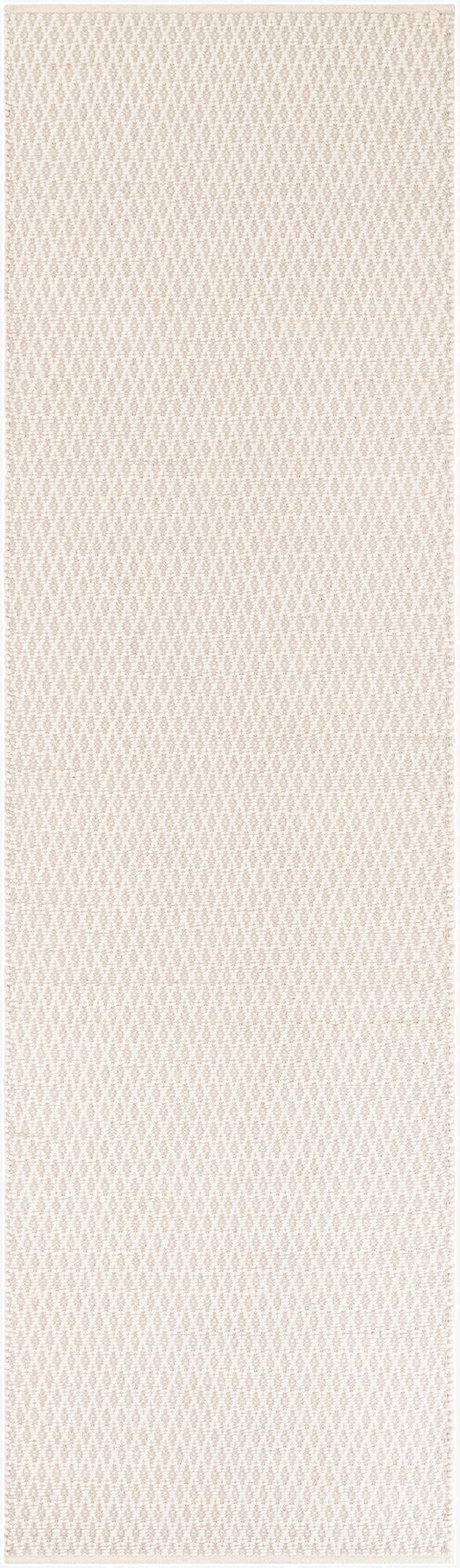 Primary image  3' 3 x 12'  Hand Woven Lattice Wool Runner Rug