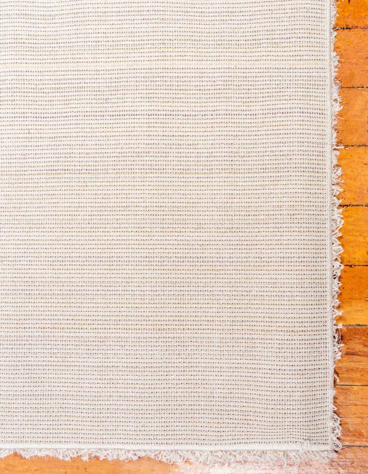 Detail image of 2' 7 x 6' Luxury Solid Shag Runner Rug