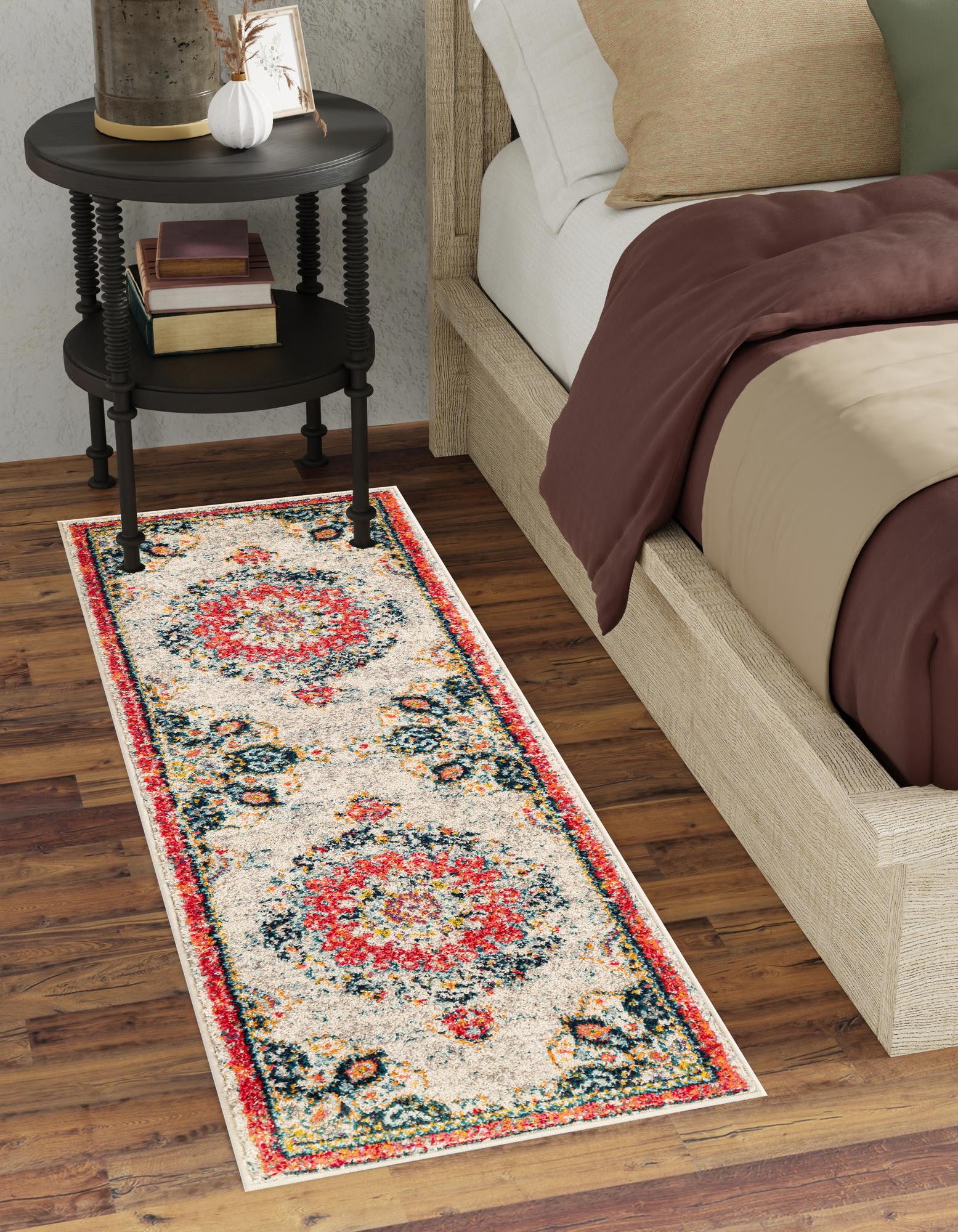 Ivory 2' x 5' Madeline Runner Rug | Rugs.com