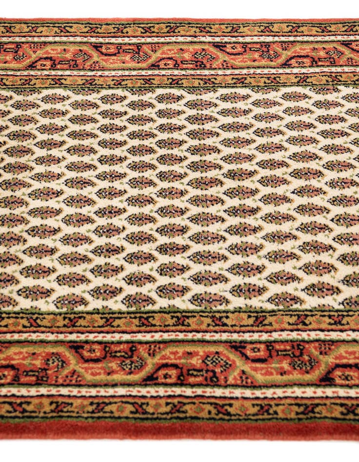 Detail image of  2' 8 x 11' 4  Hand Knotted Mir Wool Runner Rug
