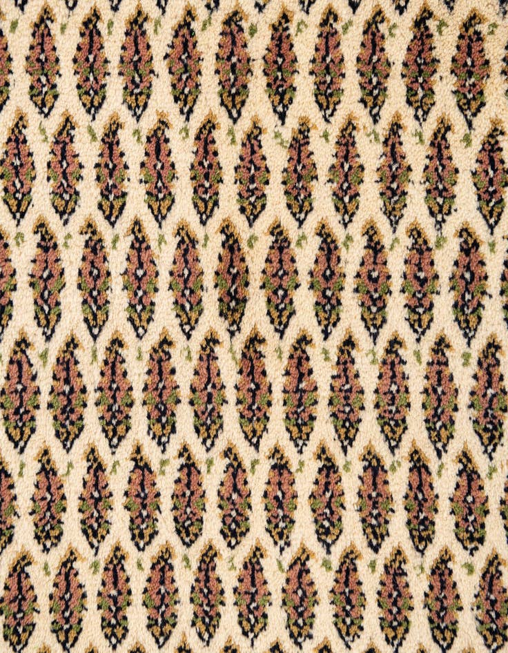 Detail image of  2' 8 x 11' 4  Hand Knotted Mir Wool Runner Rug