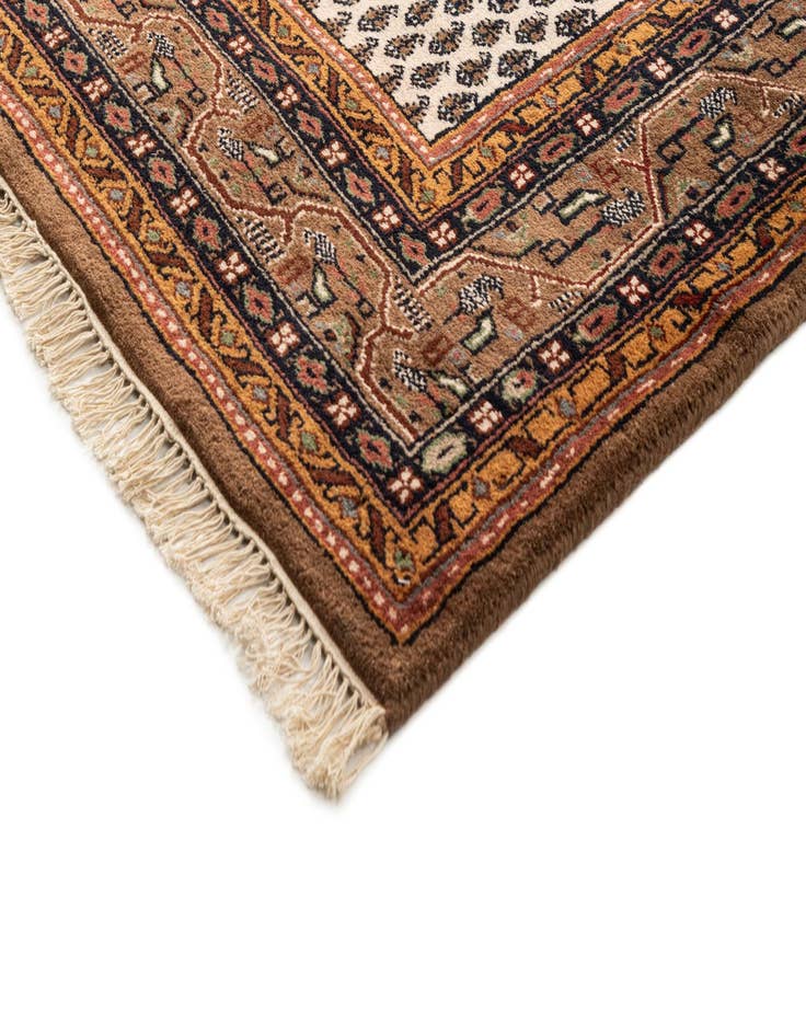 Detail image of  5' 3 x 10' 4  Hand Knotted Mir Wool Runner Rug
