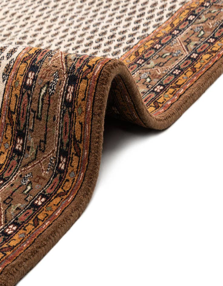 Detail image of  5' 3 x 10' 4  Hand Knotted Mir Wool Runner Rug
