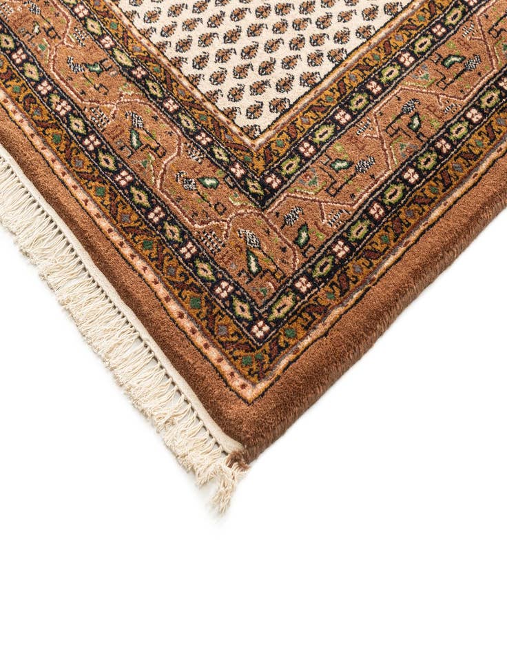 Detail image of  6' 2 x 11' 7  Hand Knotted Mir Wool Runner Rug