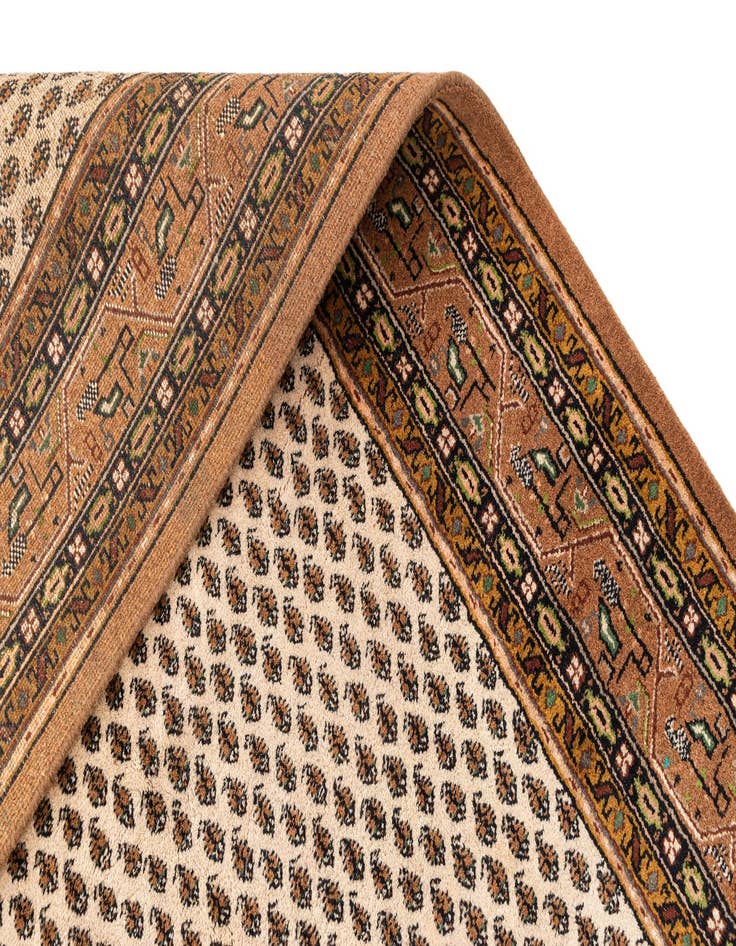 Detail image of  6' 2 x 11' 7  Hand Knotted Mir Wool Runner Rug