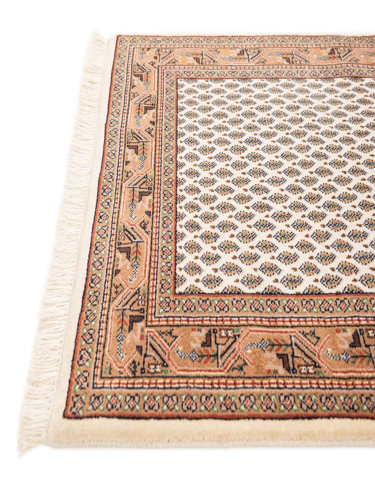 Detail image of  2' 8 x 9' 8  Hand Knotted Mir Wool Runner Rug