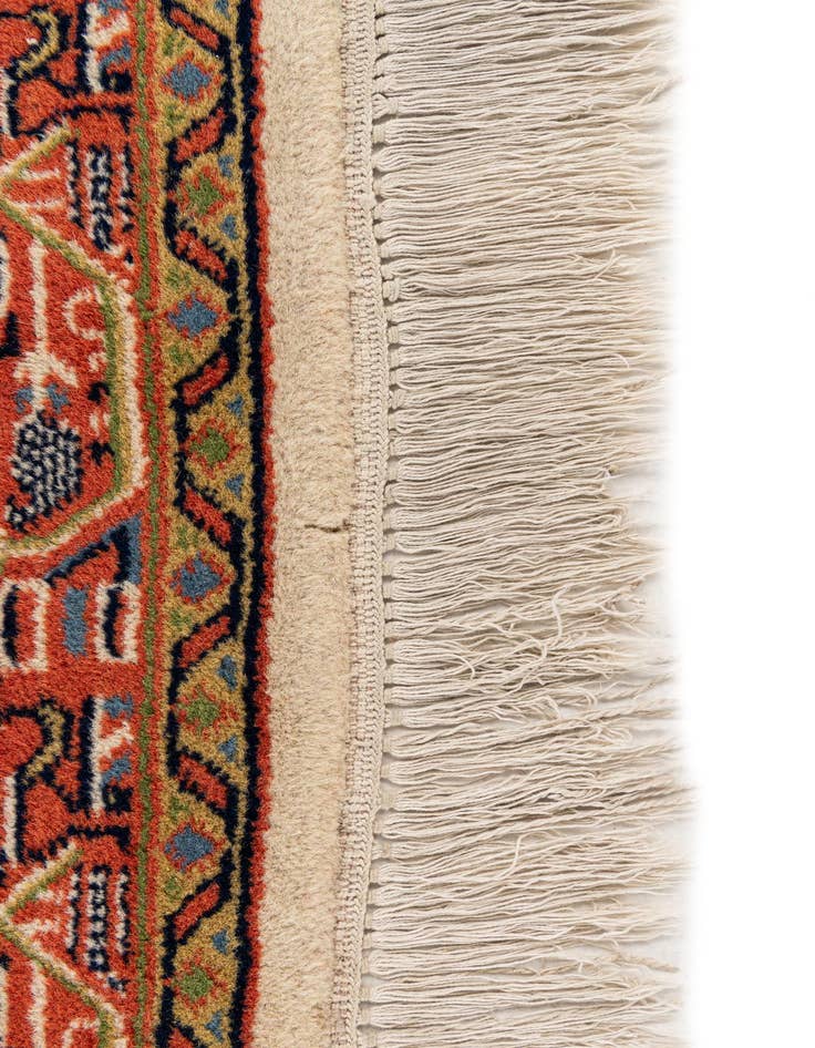 Detail image of  2' 10 x 9' 6  Hand Knotted Mir Wool Runner Rug