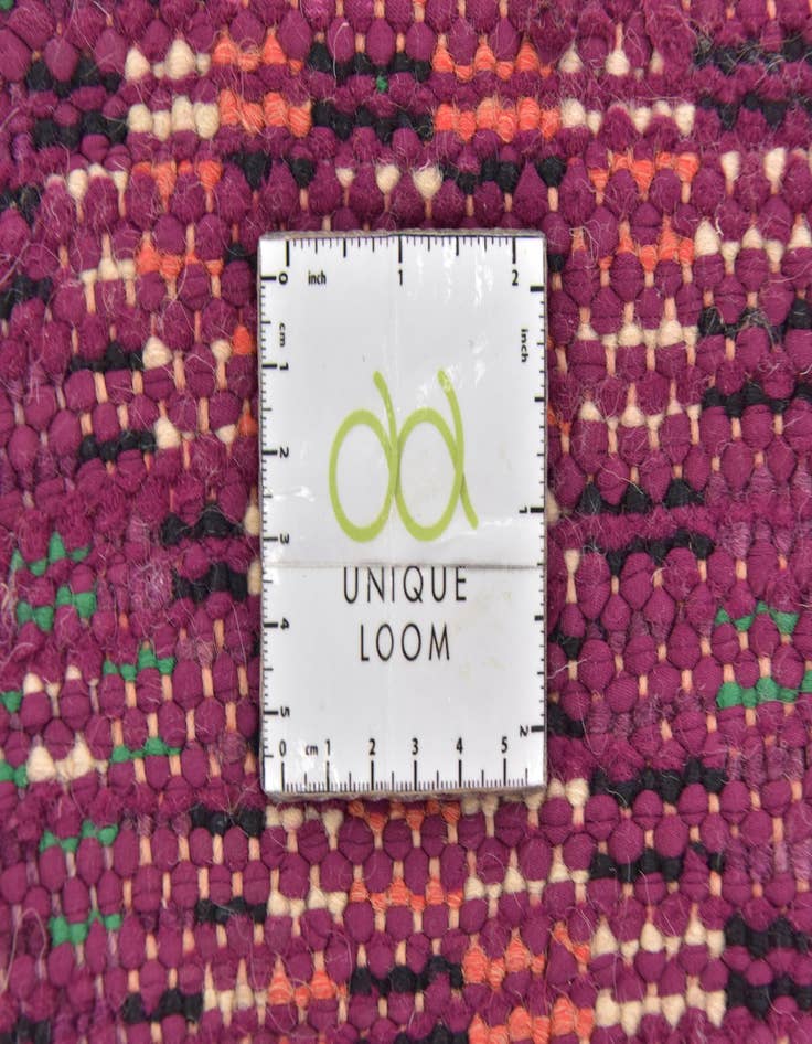 Detail image of 5' x 11' Hand Knotted Moroccan Wool Runner Rug