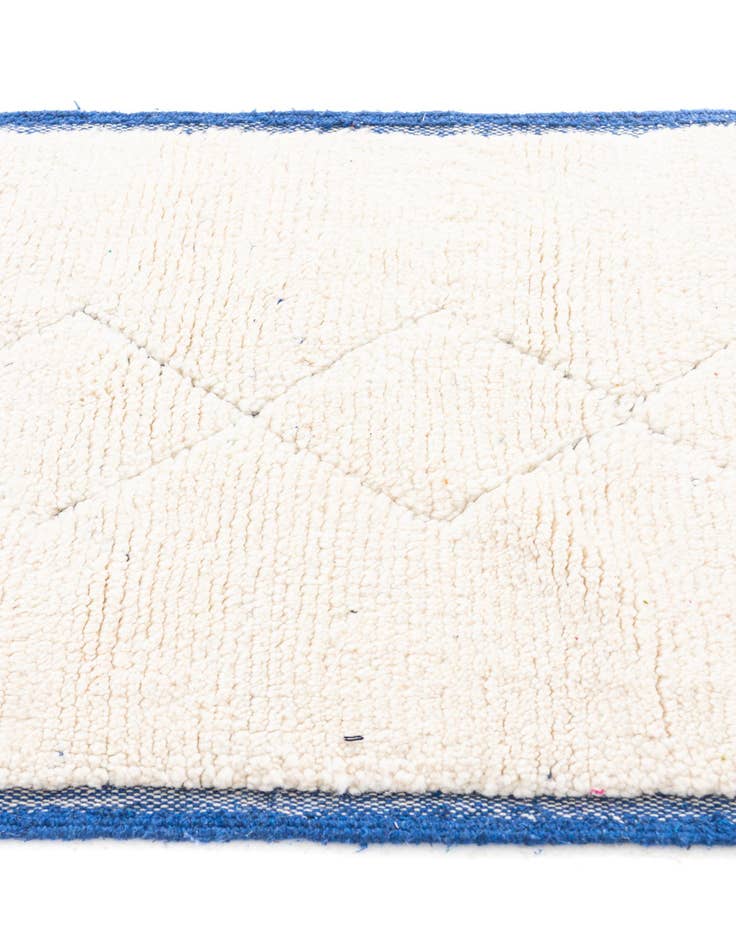 Detail image of  3' x 9' 3  Hand Knotted Moroccan Wool Runner Rug