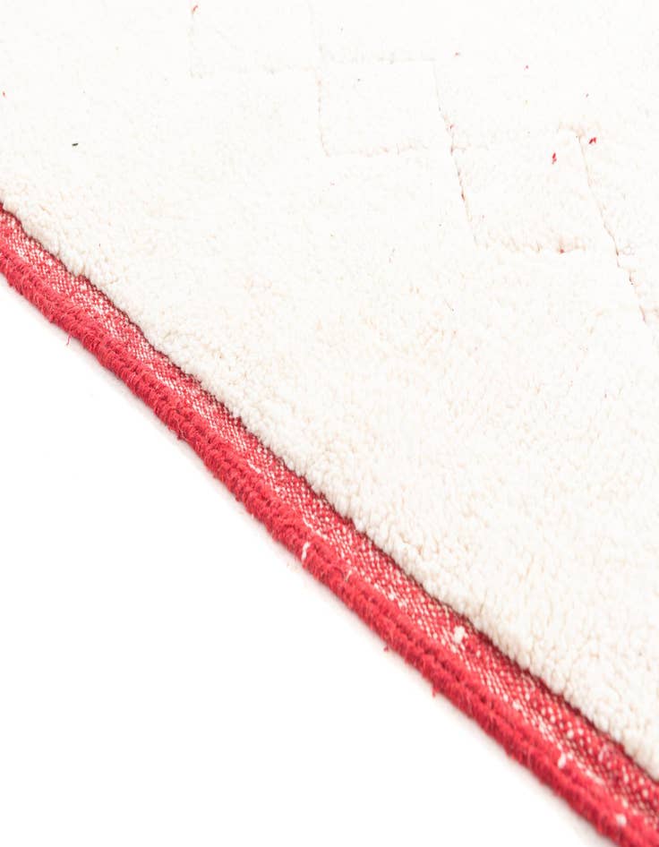 Detail image of  3' x 9'  Hand Knotted Moroccan Wool Runner Rug