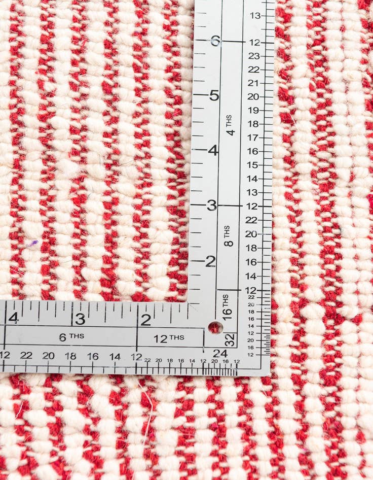 Detail image of  3' x 9'  Hand Knotted Moroccan Wool Runner Rug