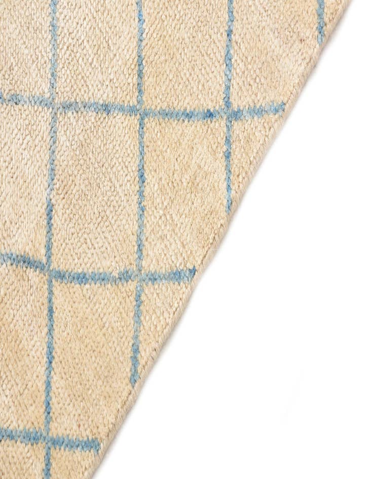 Detail image of  2' 7 x 9' 8  Hand Knotted Moroccan Wool Runner Rug