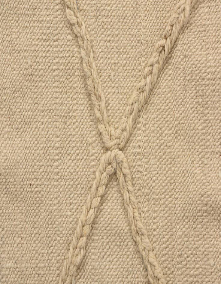 Detail image of  2' 5 x 10'  Hand Knotted Moroccan Wool Runner Rug