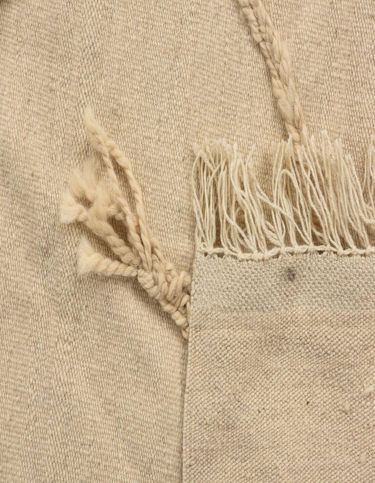 Detail image of  2' 4 x 10'  Hand Knotted Moroccan Wool Runner Rug