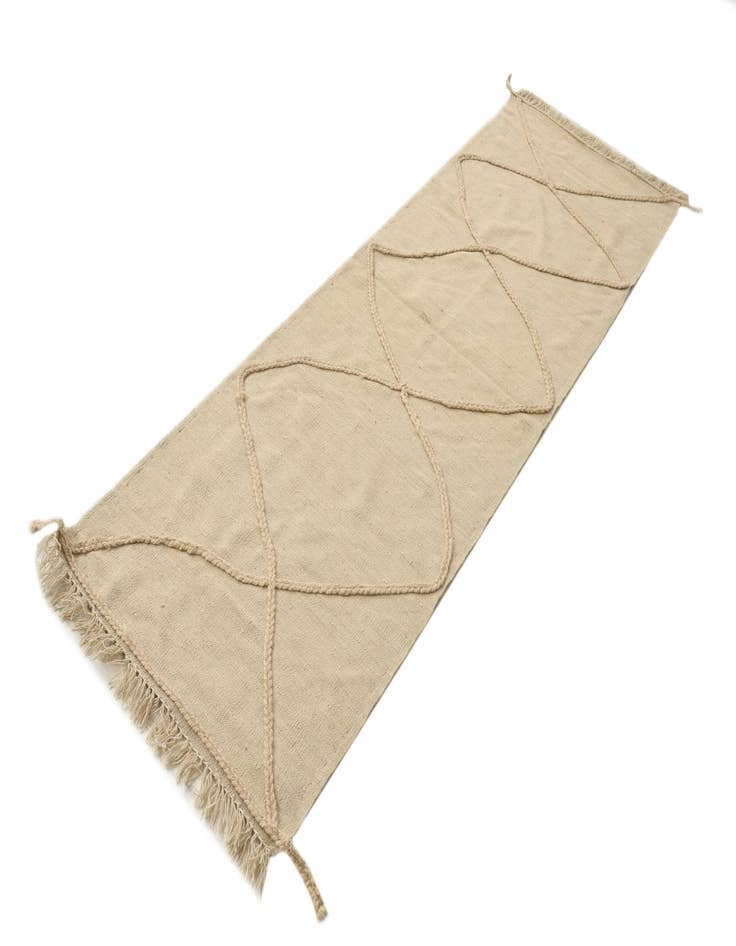 Detail image of  2' 8 x 8' 2  Hand Knotted Moroccan Wool Runner Rug