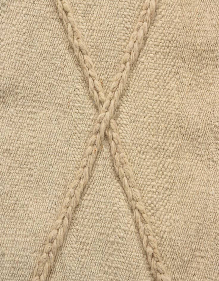 Detail image of  2' 7 x 8' 4  Hand Knotted Moroccan Wool Runner Rug