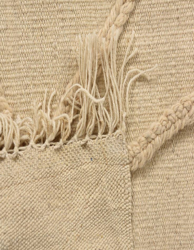 Detail image of  2' 5 x 9' 10  Hand Knotted Moroccan Wool Runner Rug