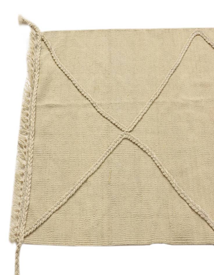 Detail image of  2' 3 x 8' 2  Hand Knotted Moroccan Wool Runner Rug