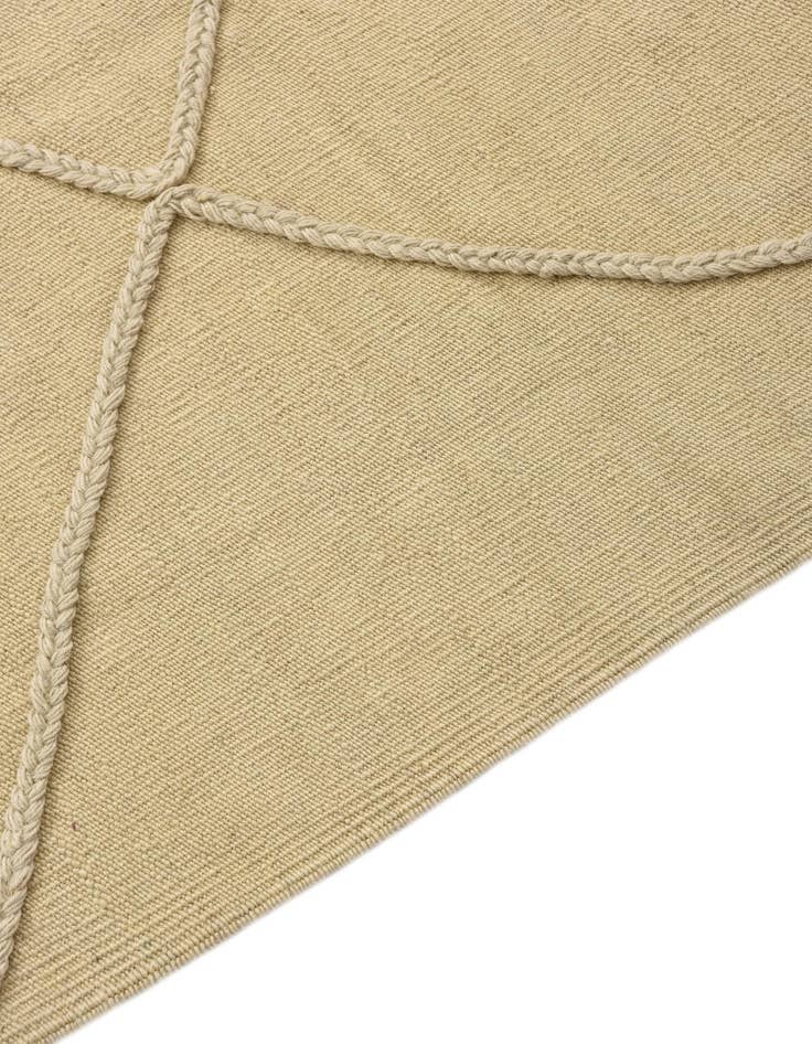 Detail image of  2' 9 x 7' 8  Hand Knotted Moroccan Wool Runner Rug