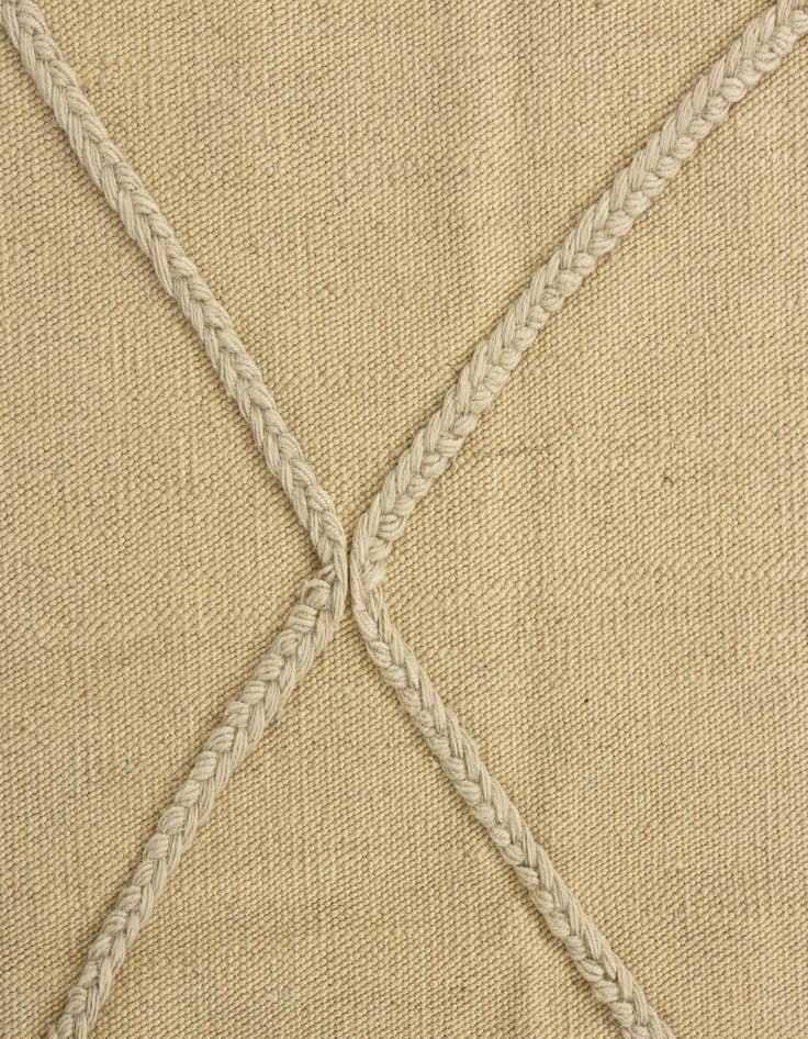 Detail image of  2' 9 x 7' 8  Hand Knotted Moroccan Wool Runner Rug