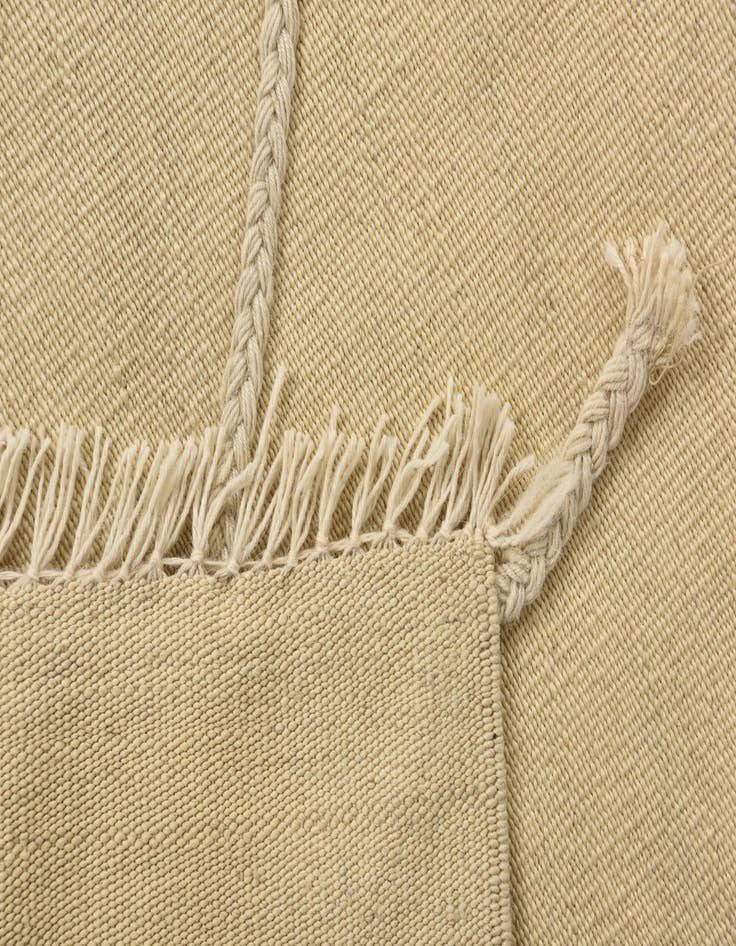 Detail image of  2' 9 x 7' 8  Hand Knotted Moroccan Wool Runner Rug