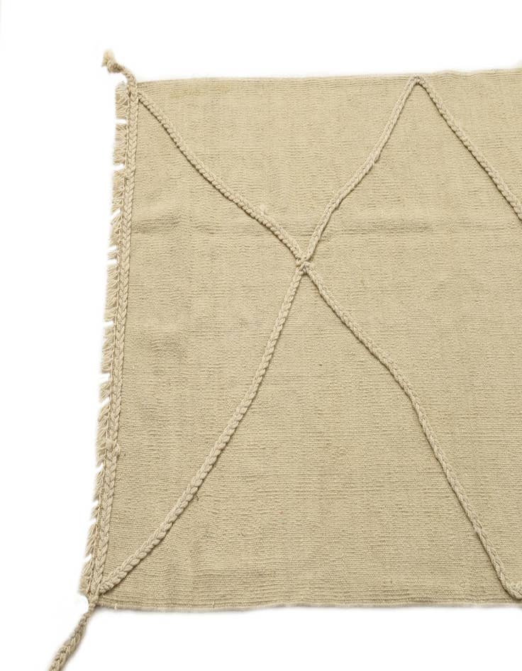 Detail image of  2' 10 x 9' 5  Hand Knotted Moroccan Wool Runner Rug