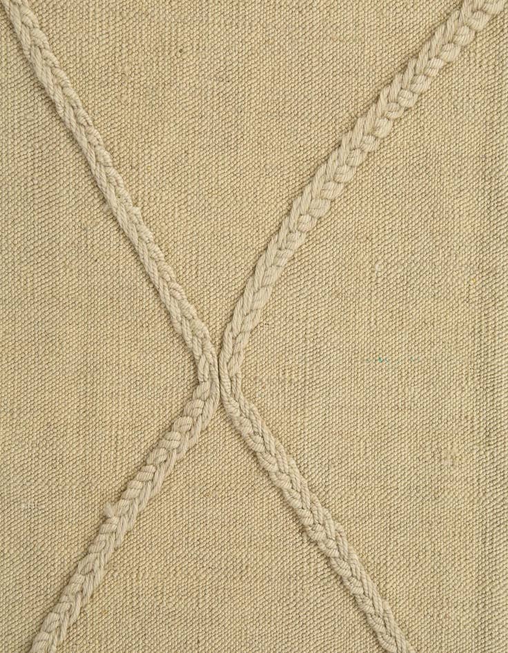 Detail image of  2' 10 x 9' 5  Hand Knotted Moroccan Wool Runner Rug