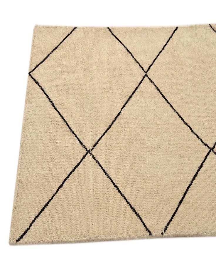 Detail image of  2' 7 x 10' 3  Hand Knotted Moroccan Wool Runner Rug